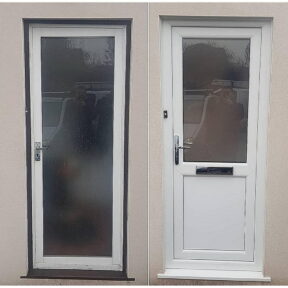 Aluplast uPvc Door Half Panel