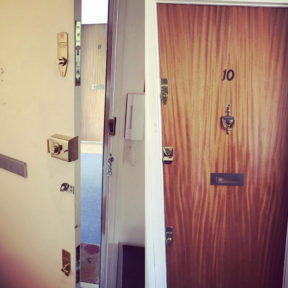 Banham Locks Installed Into Front Door