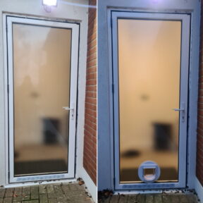 Cat flap installation belmont 2
