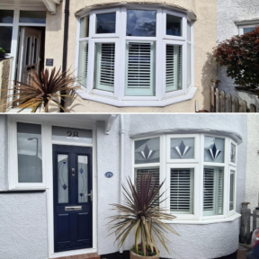 Composite Door Side Light & Bespoke Glazing To Match