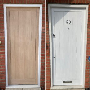 External Hardwood Oak Door