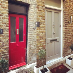 Hardwood Door & Frame, City Filmed Top Light 4