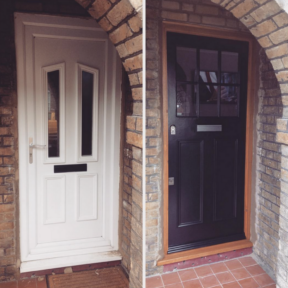 Hardwood Frame & Door Glazed