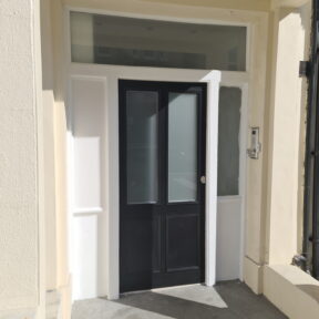 London Timber Hardwood Door Unfinished